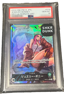 PSA 10 Jewelry Bonney OP07-019 L 500 Years in the Future ONE PIECE
