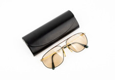SIMPLE CLASSIC Traditional Genuine Leather Handmade Eyeglasses Glasses Case