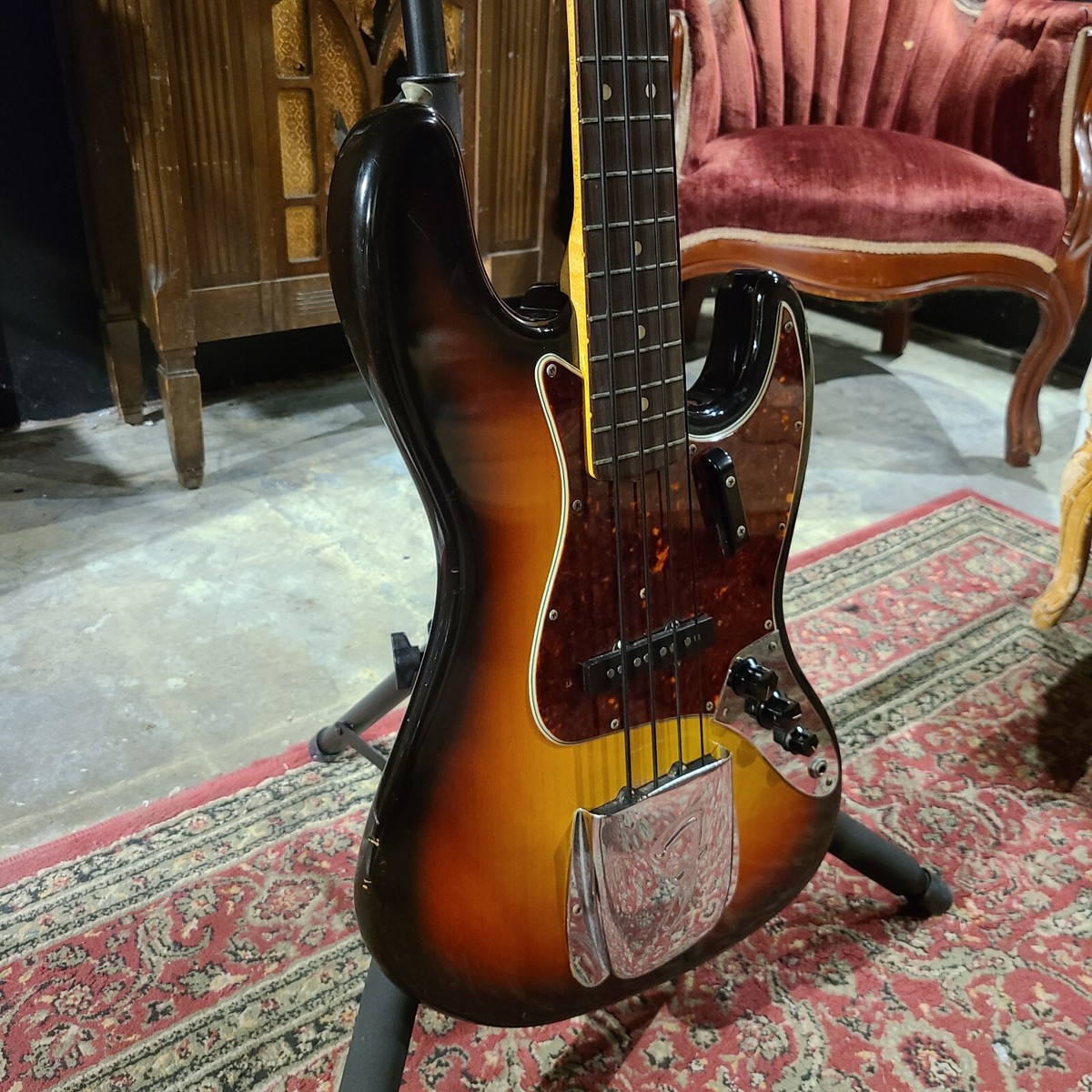 1965 Fender Jazz Bass 3 tone Sunburst | eBay