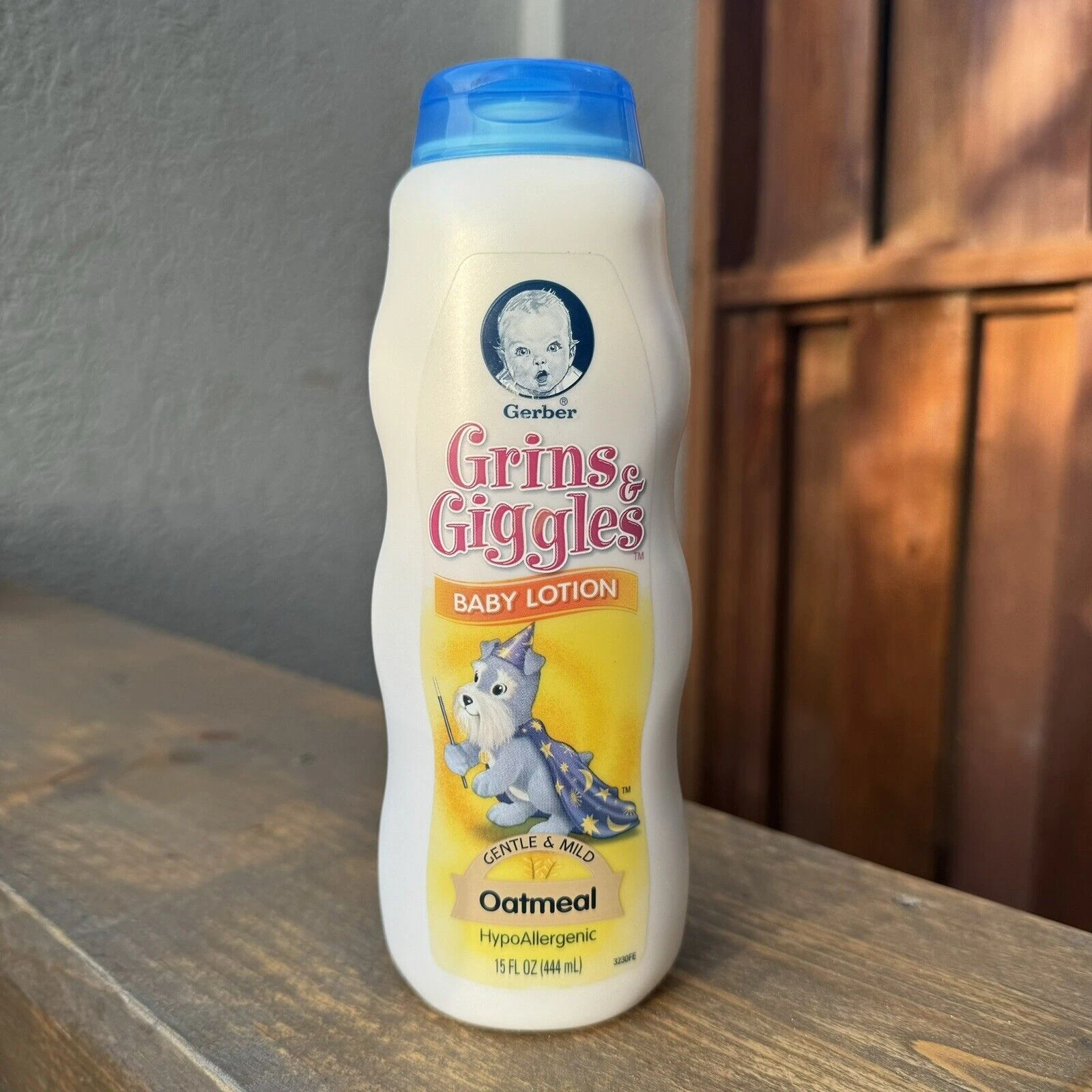 Gerber Grins & Giggles Baby Lotion Discountinued HypoAllerginic Oatmeal 15 fl
Opens in a new window