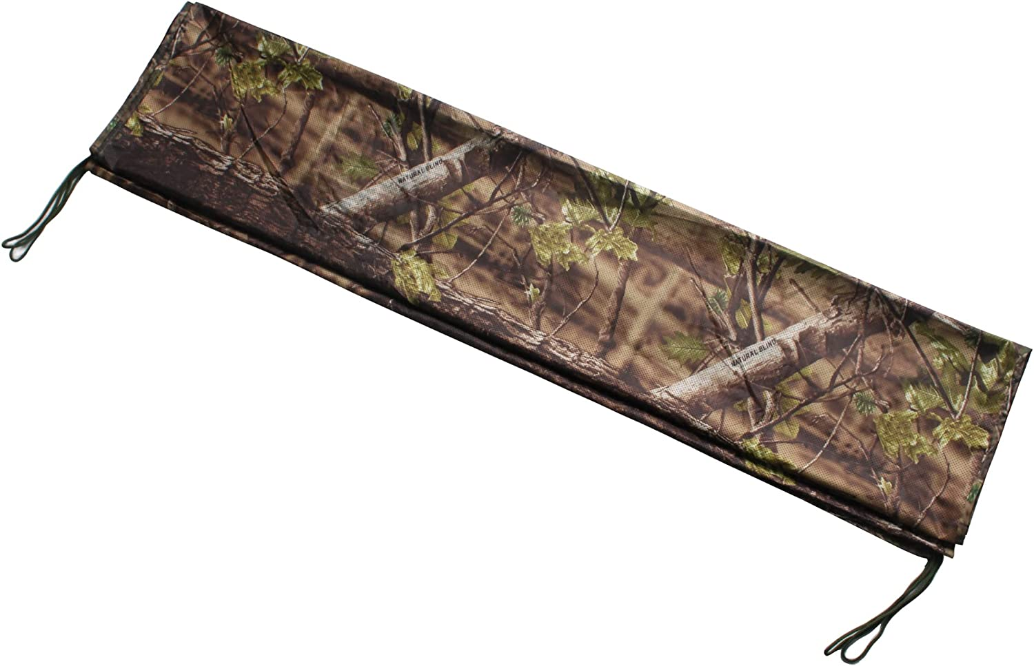 One Way See through Camouflage Mesh Camo Netting Natural Blind tree