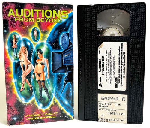 AUDITIONS FROM BEYOND VHS - TESTÉ & FONCTIONNE - 1999 - LIVRAISON GRATUITE - ÉROTIQUE