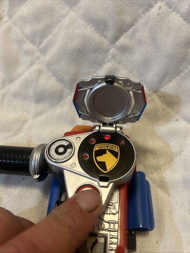 Power Rangers SPD Omega Battlized Throttle Morpher Megazord Communicator 2005 - 第 4/14 張圖片