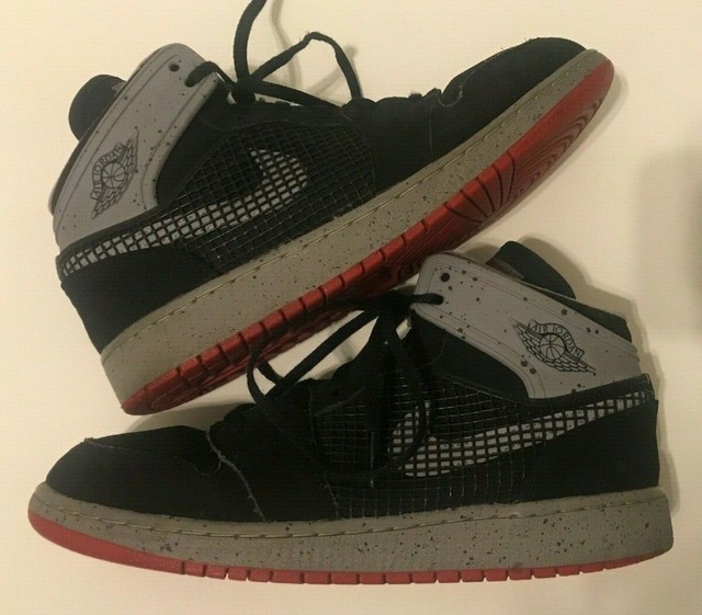 air jordan 1 retro 89 black fire red cement