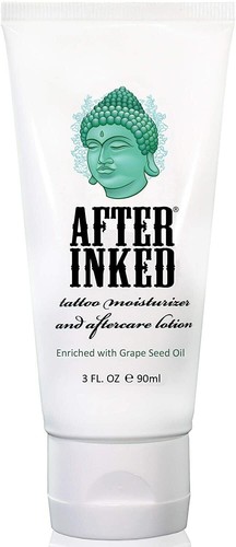 Lozione After Inked Tattoo Aftercare 90ml - Cura Vegana, Lenitiva e Idratante - Foto 4 di 5