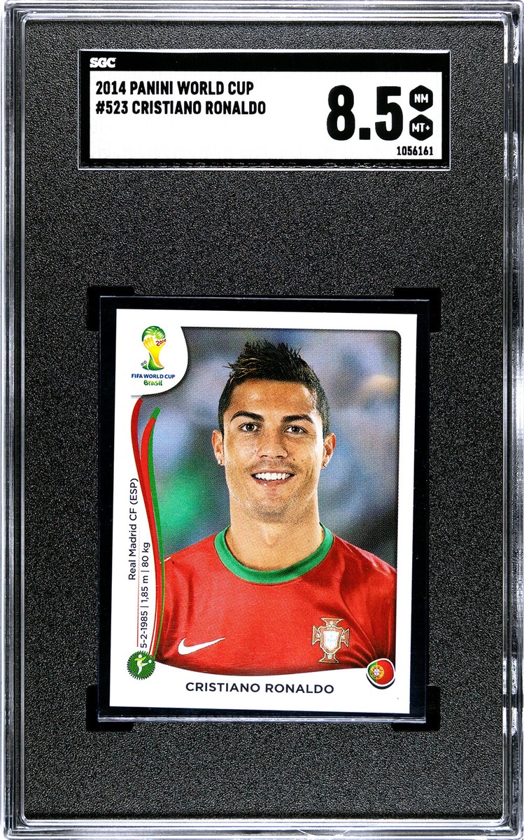 メッシ　C・ロナウド　panini 2014 BRASIL worldcup PANINI STICKER WORLD CUP BRASIL 2014 CRISTIANO RONALDO