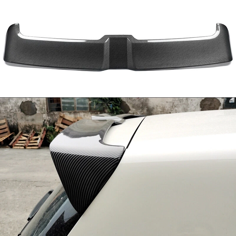 Fits 2008-2013 VW Volkswagen Golf MK6 Rear Trunk Spoiler Wing Carbon Fiber Look Foto 3 de 4