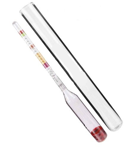 3in1 Multimesser ALKOHOLOMETER zur BIER- und WEINHERSTELLUNG Mostwaage