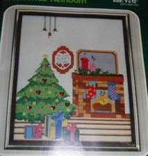 Bucilla Rare Heirloom Collection HOME FOR THE HOLIDAYS Cross Stitch Kit
