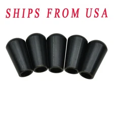 5x Black SAE 8-32 Metal Guitar 3 Way Toggle Switch Tip for Gibson/Switchcraft