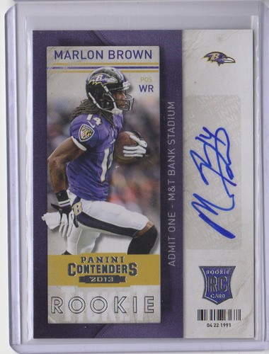 SIE WÄHLEN AUS - Baltimore Ravens ZERTIFIZIERTES AUTOGRAMM AUTO NUMMERIERT GU RC STAR HOF - Bild 6 von 19