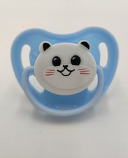 ABDL Sucette Apaisante Pour Adultes Sucette Chat Bleu