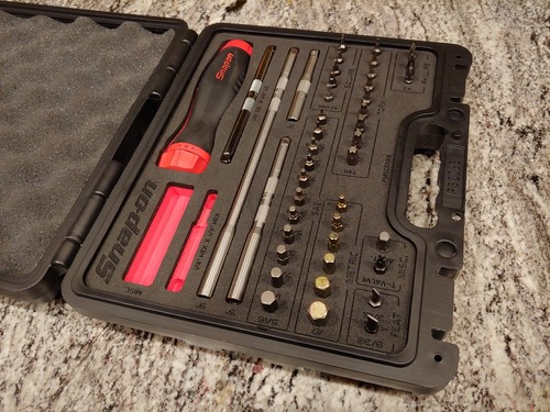 Snapon Tools 43pc Ratcheting Screwdriver Bit Set - RED - 第 3/4 張圖片