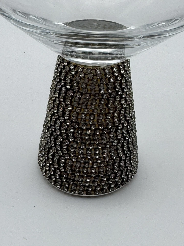 CRISTAIS DE PRATA TRANSPARENTE VINHO FEITO À MÃO, TAÇA PARA TODOS OS FINS, COPOS - Imagem 2 de 4