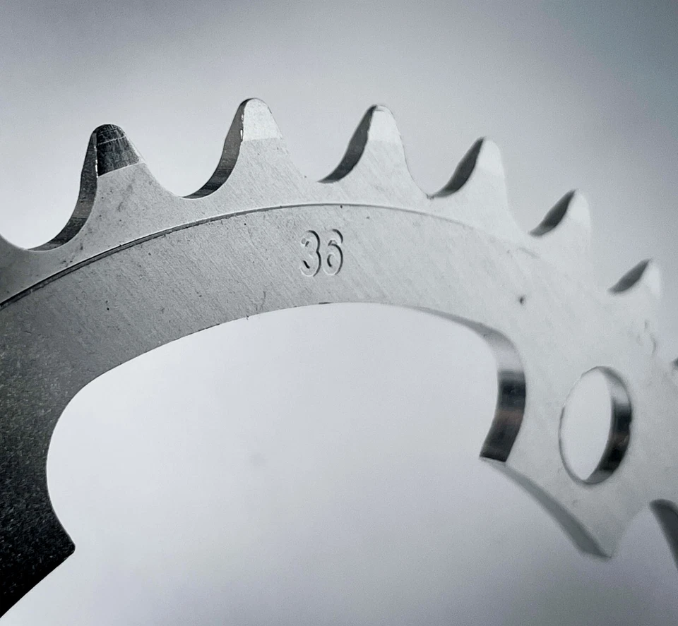 per Campagnolo Victory Triomphe  Corona Chainring 116mm bcd 36 Denti eroica 36 t - Immagine 2 di 4