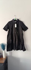 Collared short sleeve smock dress size S/M