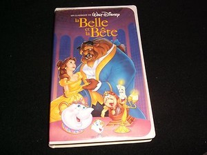 La Belle Et La Bete French Edition Vhs Video Tape 1325 23 25 Ebay