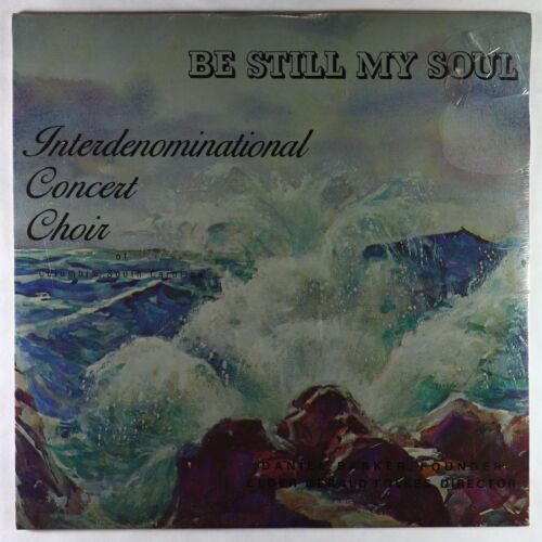 Interdenominational Concert Choir - Be Still LP - Modern Soul Funk SEALED HEAR - Picture 1 of 2