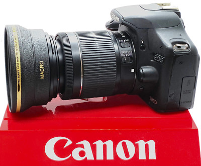 Wide Angle Macro Lens for Canon EF-S 18-55mm f/3.5-5.6 IS STM Lens EOS T3 T4 T5 