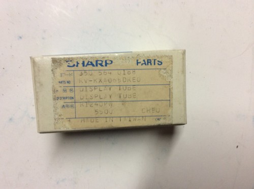 New Sharp Display Tube Food Cook Time Part RV-KXA065DREO FV656GN - Picture 3 of 3