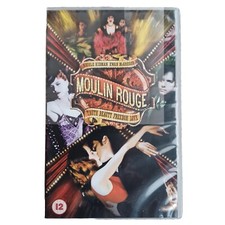 Moulin Rouge VHS Video Tape PAL 2001