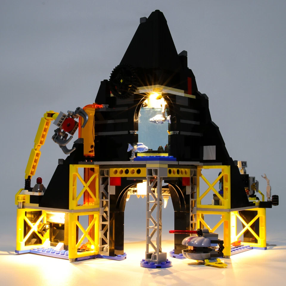 Kit de luces LED para Ninjago Película Garmadon's Volcano Lair LEGO 70631 Juego de iluminación Foto 4 de 4