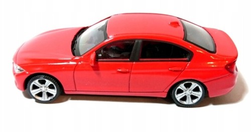 Welly BMW 335i F30 Red 1:43 Scale 4 Inch Diecast Model Car - Picture 5 of 8