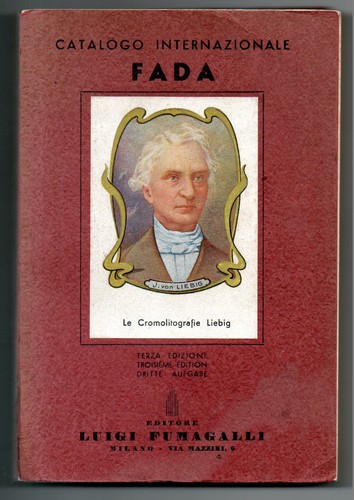 CATALOGO INTERNAZIONALE FADA 1957 FIGURINE LIEBIG ITALIANO FRANCESE TEDESCO - 第 1/1 張圖片