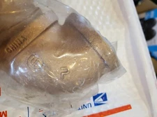 2" 90° Degree Brass Elbow Pipe Fitting Female NPT Connection