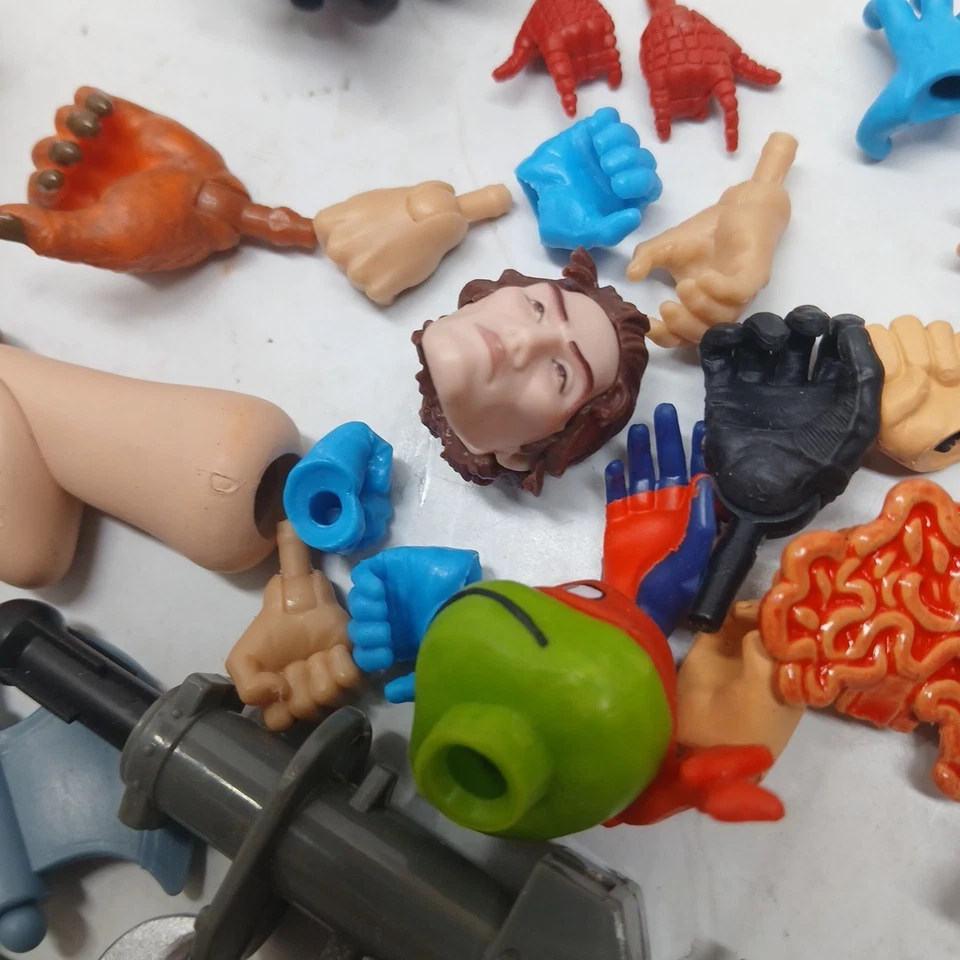 HUGE Action Figure ACCESSORY LOT for Custom Fodder USED & LOOSE 4-7" Scale - Image 2 of 4