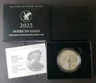 2022 W Uncirculated $1 American Silver Eagle Dollar