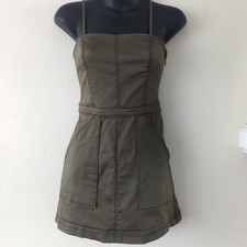 Urban Outfitters Cami Military Dress Can Be Wore With Straps Or Without Small