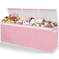 Toy Storage for Girls - Extra Large Kids Toy Box ChestCollapsible Toy Organizer