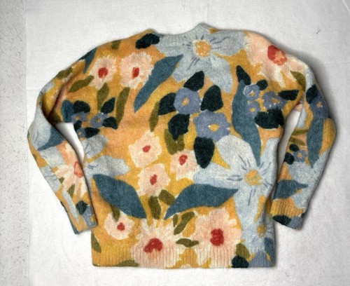 Rare Sezane Larissa Jumper sweater Size Medium Multicolored Wool Mohair Blend - Bild 4 von 6