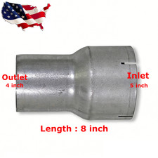5 Id To 4 Od Exhaust Pipe Connector Adapter Reducer Race Diesel Applications