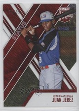 2017 Panini Elite Extra Edition Status Red Die-Cut /99 Juan Jerez #162 0j6