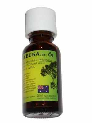 Melaleuca alternifolia, Bestes australisches Teebaumöl,  Wildsammlung, 20 ml