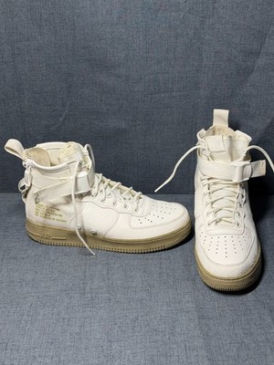 Size 8.5 - Nike Air Force 1 SF Mid Ivory Olive