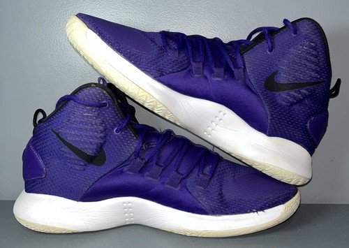 Nike Hyperdunk X TB Men’s Size 12 Court Purple/ White Basketball Shoe AR0467-500 - Picture 7 of 9