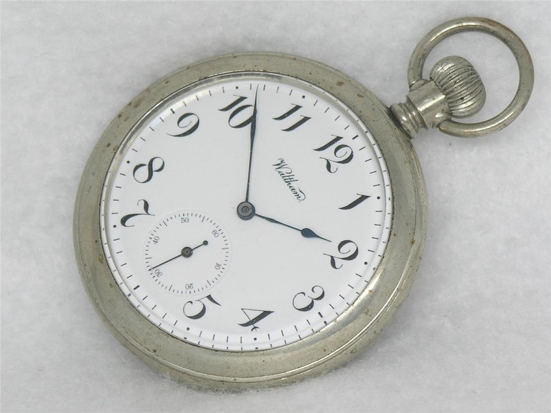 SCARCE 12S WALTHAM HOWARD 21J AMERICAN GRADE SALESMAN'S POCKET WATCH, SERVICED!