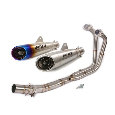 For Kawasaki Ninja250 Ninja400 Z400 Z250 Exhaust System Header Link Pipe Muffler