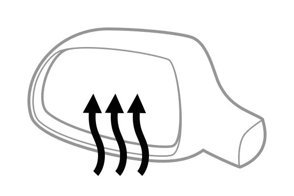 For Chevy Equinox 10-15 Side View Mirror Driver Side Power View Mirror Heated, - Imagem 4 de 4