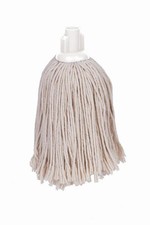 Pack of 10 - Robert Scott PY Yarn RS1 Socket Mop Head White 12oz (182g)