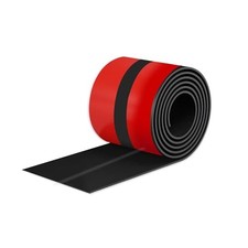 Wall Ceiling Molding Trim Corner Protector Edge Guard 1.6 Inch x 20 Feet Black