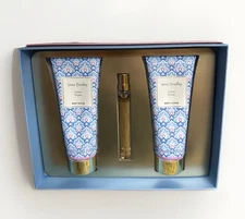 Vera Bradley Cotton Flower Eau de Toilette Body Lotion Body Scrub 3 Piece Set