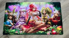 Manamoon Art Amanda Lapalme Yugioh Traptrix Rubber Playmat