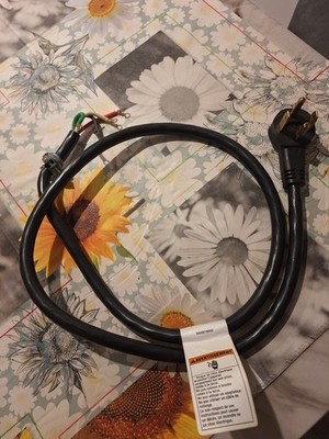 Bosch WTG86400UC OEM 4-Wire 250V 30A Dryer Power Cord for 300 Series Dryer