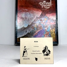Vintage 1979 TSR - Divine Right "PON" Identity Card Replacement Piece ONLY