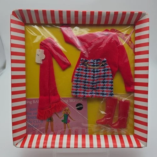 Vintage Barbie #3408 Super Scarf Fashion NRFB Mattel