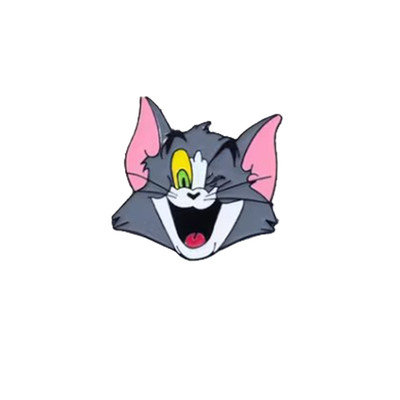 Tom & Jerry Anstecker Pin Anstecknadel Button Comic Cartoon Kater Katze Cat